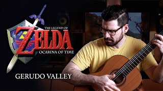 Gerudo Valley  Zelda Ocarina of Time  TVonGuitar [upl. by Ok566]