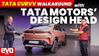 Tata Curvv  Tata Motors Design Heads Top 5  Walkaround  evoIndia [upl. by Bull783]