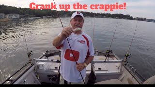 Rocking and Rolling Crappie Trolling on Lake of the Ozarks 11 71917 [upl. by Agostino88]