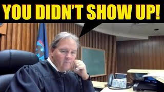 “YOU DIDN’T SHOW UP YOU LOST” Judge Middleton tells defendant [upl. by Mast337]