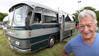 Schönstes Wohnmobil der Welt Neoplan Globetrotter 1965 von Michael komplett SELBSTGEBAUT 💟 [upl. by Shakespeare999]