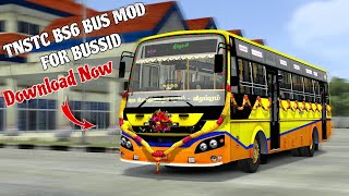 Yellow TNSTC Bs6 bus mod released  BUSSID [upl. by Fuller]