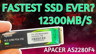 Experience Mindblowing Speed With The Gen 5 Apacer As2280f4 Nvme Drive [upl. by Maible254]