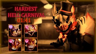 TEALERLAND  Hardest Hells Carnival 720 2 Wins  0141 [upl. by Orit897]