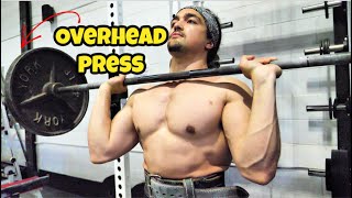 My 1 Tip For An Insanely Strong Overhead Press [upl. by Annol386]