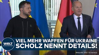 PUTINS KRIEG Paukenschlag in Berlin Deutschland schnürt riesiges Waffenpaket für Ukraine [upl. by Ahsemrac845]