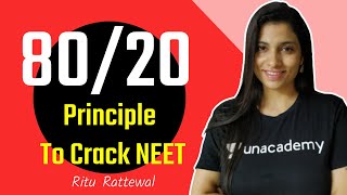 The 8020 Principle to Crack NEET  Ritu Rattewal [upl. by Lathrop840]