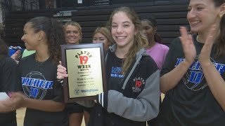 Dreher High varsity volleyball setter is the News19 Player of the Week [upl. by Jud]