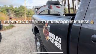 🪵YOU CAN SUPERCHARGE YOUR FIREWOOD BUSINESS 💰 [upl. by Atteynad]