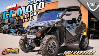 Walkaround  2024 CFMOTO ZForce 800 Trail [upl. by Sucramaj]