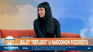 Balet “Refleks” 16 novembra u Narodnom pozorištu [upl. by Seagrave]