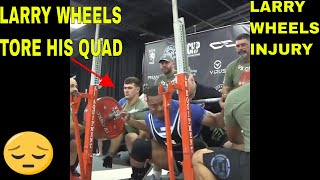 LARRY WHEELS TORN QUAD [upl. by Gualterio]