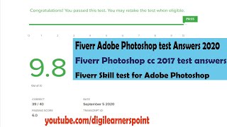 Fiverr Adobe Photoshop test answers 2020Fiverr photoshop cc 2017 test answers [upl. by Ellennahs228]