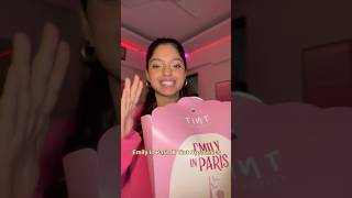 OMG Unboxing ‘Emily In Paris’ makeup collection 🤯🗼💋 ashortaday shorts [upl. by Barbi697]