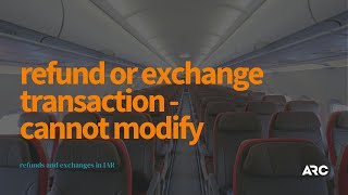 Transaction Used in Refund or Exchange  Cannot Modify [upl. by Ynobe]