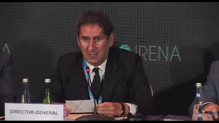 IRENA14A DirectorGeneral Francesco La Camera Opening Remarks Ministerial Roundtable [upl. by Meldon]