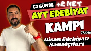 Divan Edebiyatı Sanatçıları FULL  62 Günde AYT EDEBİYAT Kampı 2024 PDF 📌27Gün  Deniz Hoca [upl. by Rora]