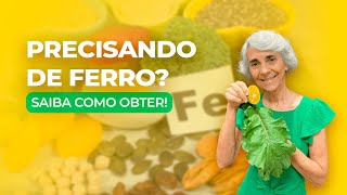 Está precisando de ferro Saiba como obter [upl. by Zurc]