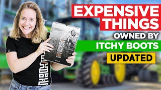 5 Expensive Things Owned by Itchy Boots Updated [upl. by Ticon]