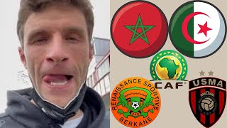 🟡⚫LIVE AU REVOIR  BERKANE  USMA  FAF VS CAF  TAS  ALGERIE  MAROC FOOTBALL [upl. by Alvis]