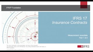 IFRS 17 What are the measurement essentials for insurance contracts Part 1 of 2 [upl. by Kuhlman]