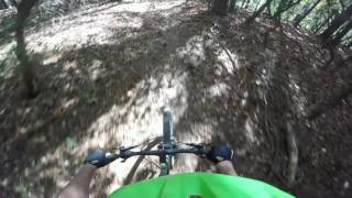 Unicoi State Park  Mountain Biking  Helen GA [upl. by Nessnaj]