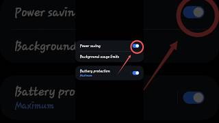 how to enable power saving mode on mobile  easy [upl. by Byram]