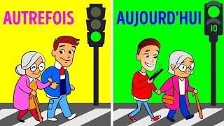 La Vie Autrefois et la Vie Aujourdhui [upl. by Levitt]