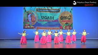 Chinnadho Vaipu Brindavanam Song Dance Performance I Kripalaya Dance Academy USA I TTC Ugadi 2024 [upl. by Eldrida]