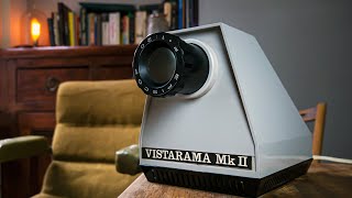 Vintage Tech Vistarama MKII EpiscopeOpaque Projector  VT8 [upl. by Llerret]