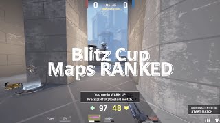 Blitz Cup Maps Ranked [upl. by Leuqim]