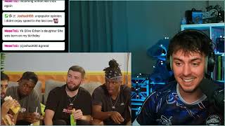 Reacting to SIDEMEN EAT EVERYTHING ON THE MCDONALDS MENU [upl. by Annitsirhc]