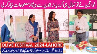 9th Olive Festival in Lahore  Organic Olive Products amp Handmade Cosmetics  Ep02 [upl. by Diskin]