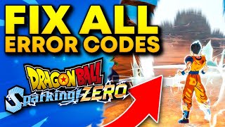 Dragon Ball Sparking Zero Fix Error Code 2E795EC5  A Communication Has Occured [upl. by Ahsinelg113]