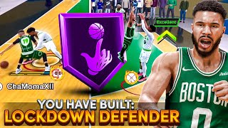 This LOCKDOWN DEFENDER BUILD is a MENACE to GUARDS in NBA 2K25 UNLIMITED STEALS  BEST JUMPSHOT [upl. by Esta]