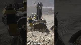 4 Gigantic Mining Shovels shorts mining shovel excavator [upl. by Sairacaz]