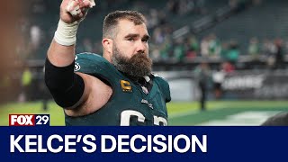 Jason Kelce announces retirement after 13 seasons with Eagles [upl. by Netnilc481]