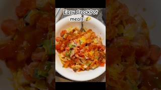 Quick crockpot meal perfect for the whole family crockpotrecipes mealideas dinnerideas [upl. by Elleret]