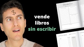 Cómo crear un planificador FÁCIL Y GRATIS para vender y ganar dinero en Amazon KDP en 2022 [upl. by Aicilyt]