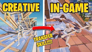 How To Transfer Your Creative Skill To Real Games in Fortnite Chapter 5 [upl. by Ilyssa]