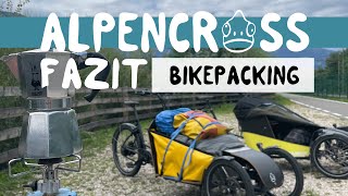 Bikepacking  Alpencross per Lastenrad [upl. by Ahtnams]