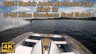 U91 Miss Goodman Real Estate 2024 Seafair Apollo Mechanical Cup Heat 1B [upl. by Nerua]