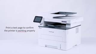 Pantum Printer M7300 One Step Driver Installation [upl. by Ailic]