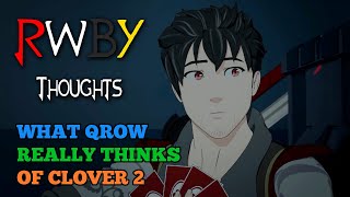 What Qrow REALLY Thinks of Clover 2FT Alladar EternyaRWBY Thoughts [upl. by Eustazio]