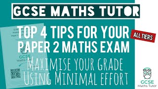 How to Maximise Your GCSE Maths Grade in Minimum Time for Paper 2  Using My Top 4 Tips  TGMT [upl. by Sidman6]