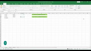 How to Countif across Multiple Worksheets [upl. by Durrej228]