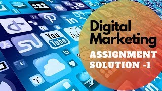 Digital Marketing Assignment Solution 1  digiskills  by Mudassir chaudhry [upl. by Tenney332]