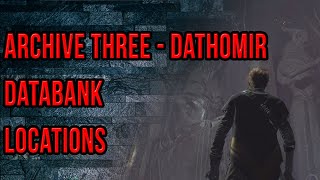 Star Wars Jedi Fallen Order Archive Three  Dathomir Databank Locations  Cordovas Journey [upl. by Moyra]