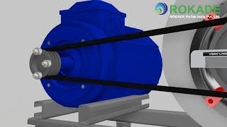 ROKADE VIBROLASER Belt  Pulley  Sheave Alignment Kit [upl. by Sherill411]