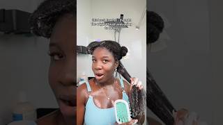 Unbrush Vs Unbrush plus on my 4c hair naturalhair detanglingbrush 4chair hairgrowth [upl. by Marciano165]